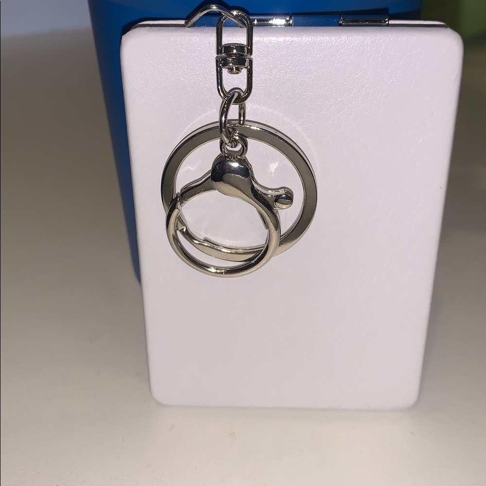 monogram mirror purse/bag charm keychain - Picture 6 of 6
